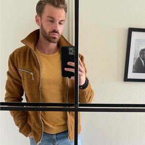 Italian Virgin Wool Trucker Jacket